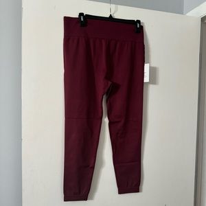 Brand New Knix Good To Go Seamless Moves Legging Dark Cherry XXL